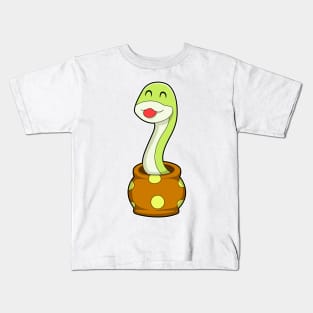 Snake in Jar Kids T-Shirt